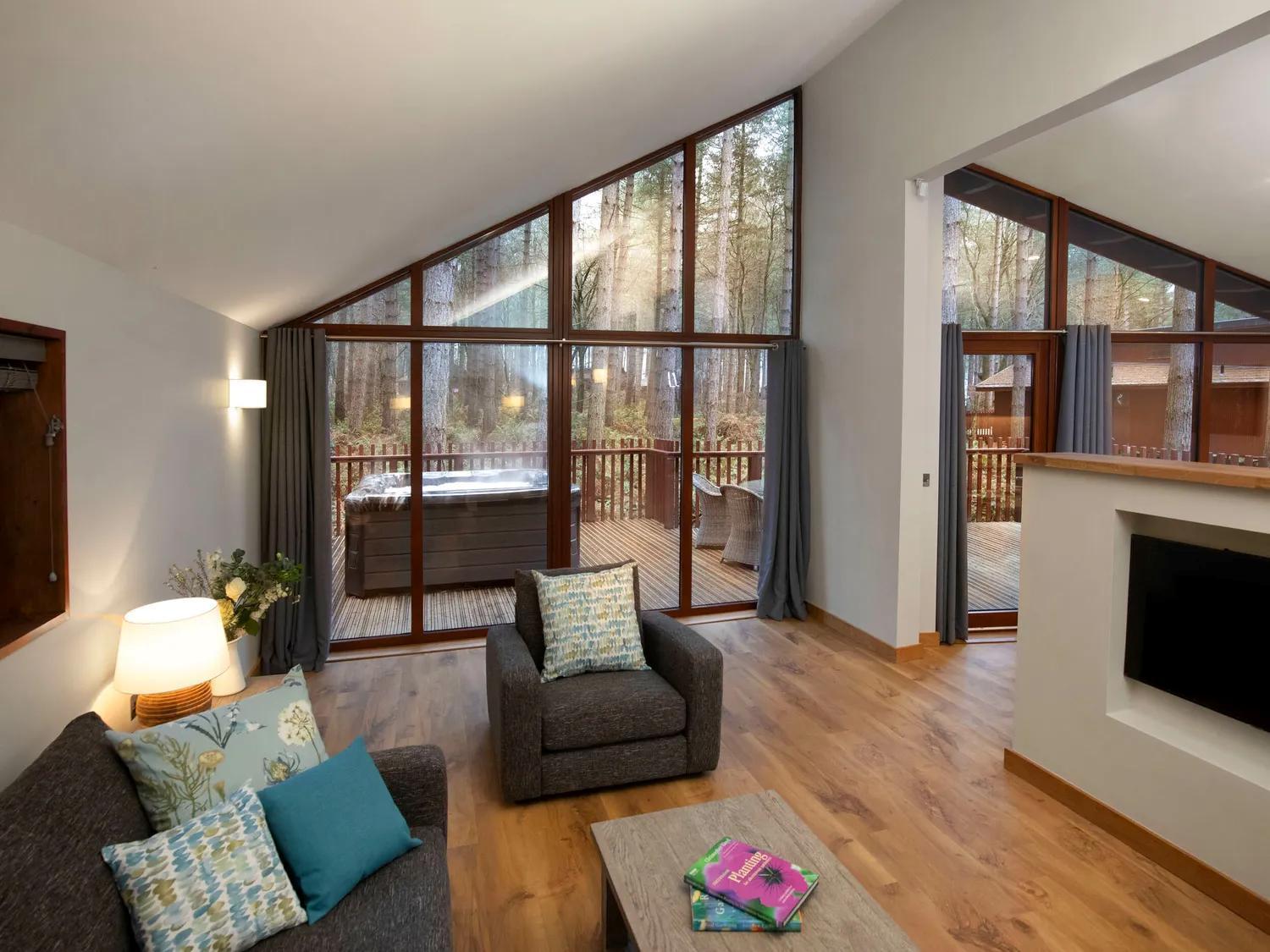 Blackwood Forest Cabins - Forest Holidays Popham Extérieur photo