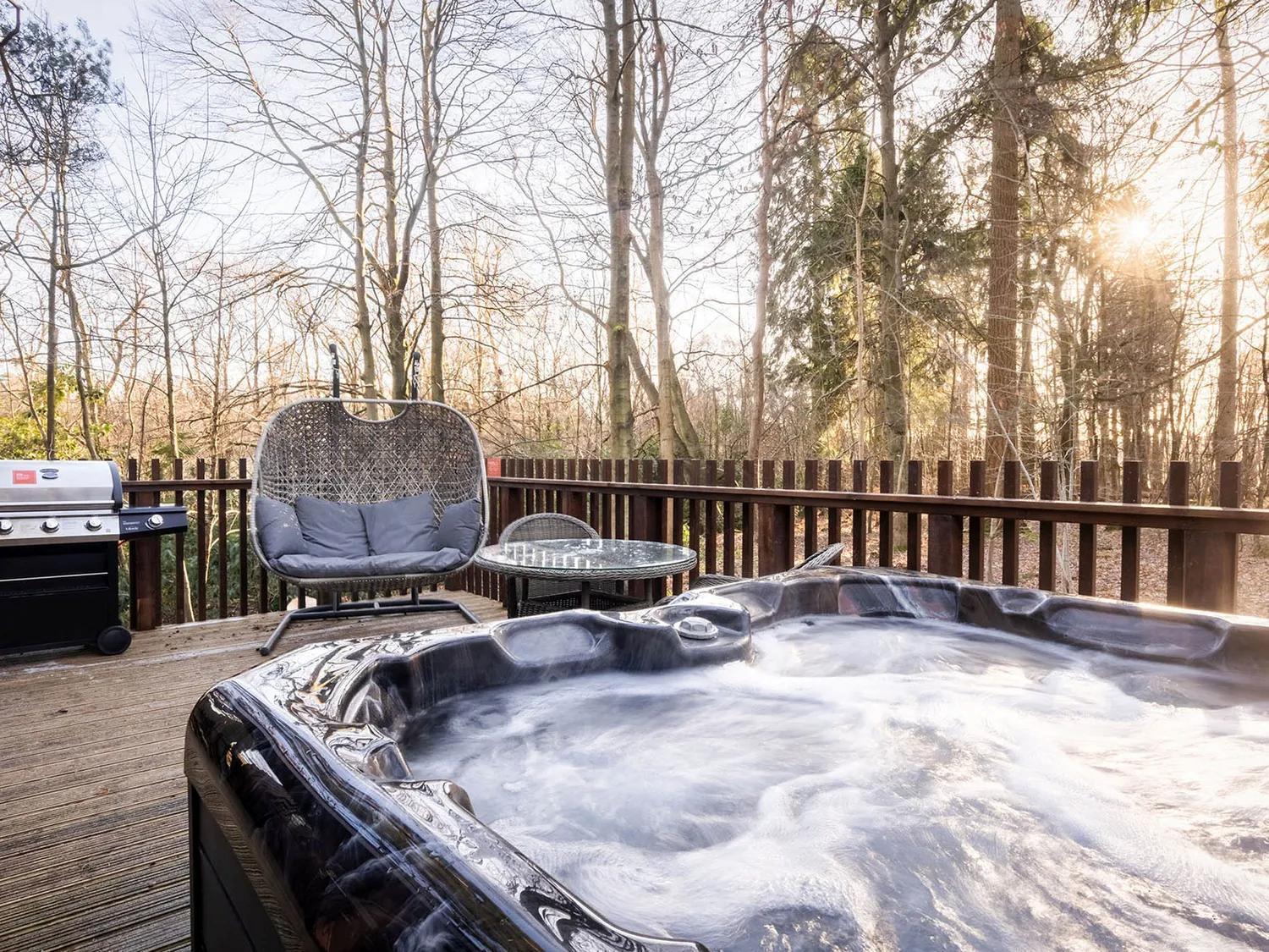 Blackwood Forest Cabins - Forest Holidays Popham Extérieur photo