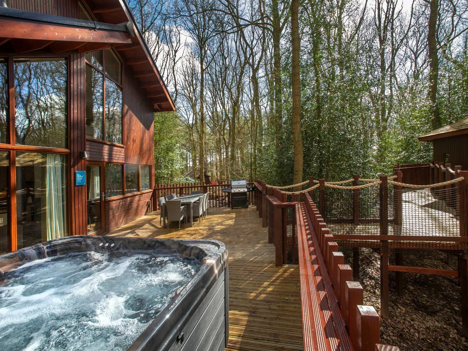 Blackwood Forest Cabins - Forest Holidays Popham Extérieur photo